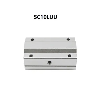 50pcs/daug SC10LUU SCS10LUU 10mm ilgas tipas linijinis atveju vieneto tiesinį rutulinį guolį blokuoti