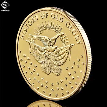 5VNT/Daug 1777 Betsy Ross JAV Vėliava Dizaineris Iššūkis Monetos Istorija Šlovės Replika Monetų Kolekcija
