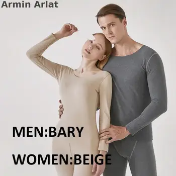 Armin Arlat Šilumos Apatiniai Seksualus Moterų Artimieji Žieminiai Drabužiai, Šiltas Kombinezonas Ilgomis Rankovėmis Žiemos Liggings Thermo Undershirt