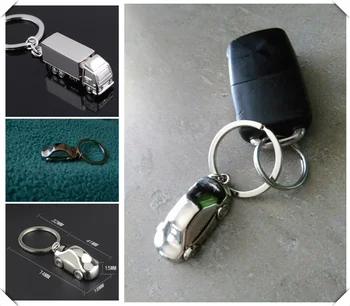 Automobilių visureigis formos key chain kieto keturių ratų modelis sagtis dovana ženklas 