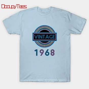 Derliaus 1968 Gimtadienio Dovanų Idėjos Vyrams, T Marškiniai Vyras Šalis Drabužius Unikalus-Osioms Gimimo Metu T-Shirt Tėvo Diena Tee Marškinėliai
