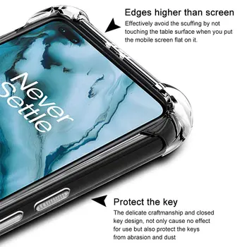 JoJo Keistų Nuotykių Aišku, Minkštas Atveju OnePlus 8T 7 8 Nord N100 N10 7T Pro 5G Z oro Pagalvė Telefono Dangtelis 1+ NordN100 Shell