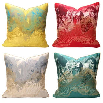 Kalnai Upscale pagalvėlės automobilių pagalvės, Dekoratyvinės pagalvėlės Europos pagalvėlė apima 