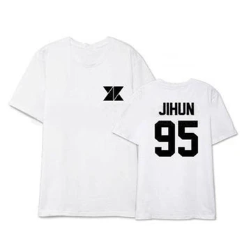 Kpop KNK TRANKYTI Albumą Marškinėliai K-POP Atsitiktinis Medvilnės Drabužius Marškinėlius Marškinėliai trumpomis Rankovėmis Viršūnes T-shirt DX403