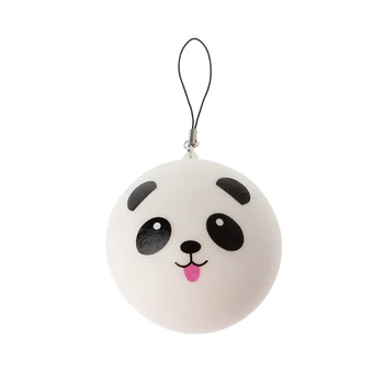 Mielas Panda Plonas Virtos Bandelės Maišelį Telefono Pakabukas Virvelę Keychain Vaikas Žaislą Dovanų 746D