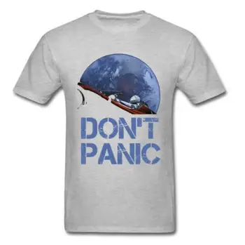 Naujovė Užima Žemės SpaceX Starman Marškinėliai Vyras Medvilnės Elon Musk Kosmoso X T-Shirt Vasaros Camiseta Mens Marškinėlius Nesijaudinkite