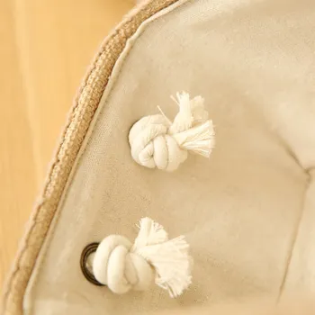 Paprastas ir modernus šiuolaikinės mažų šviežių drobulę talpinimo darbalaukio šiukšlių surinkimo krepšys saugojimo krepšys turi rankeną