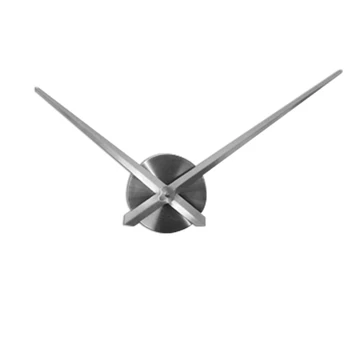 Silent Laikrodžio Mechanizmas, 3D Sieninis Laikrodis Juodos Silent Kvarco Metalo Didelis Sieninis Laikrodis Judėjimo Pakeitimo Clockwork