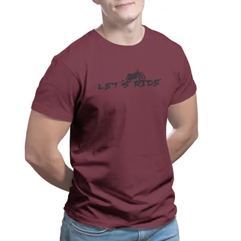Vyriški marškinėliai Baikerių Motociklo, vyriški T-Shirt Spausdinti, Medvilnės Mados Porų Atitikimo Trumpas Rankovės Tshirts 33988
