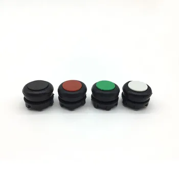 XAC rankena mygtuką priedai mygtuką save-iš naujo atidaryti 22 COBP vairavimo mygtuką, raudona, žalia, juoda ir balta mygtukų