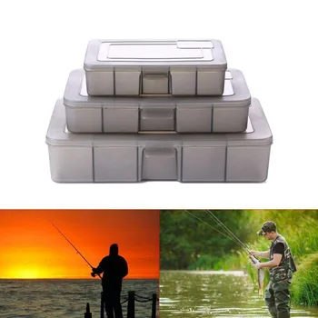 Žvejybos Reikmenys Dėžutės Permatomo Plastiko Žvejybos Masalas, Jaukas, Kablys Saugojimo Bylos Spręsti Dėžutė Su 10 Kupė Žvejybos Priedų