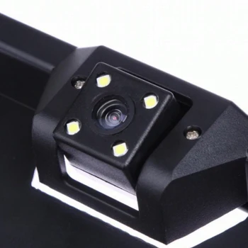 Рамка номера авто с видео камерой заднего вида, номерная рамка для авто беспроводная камера легкое подключение на бампер