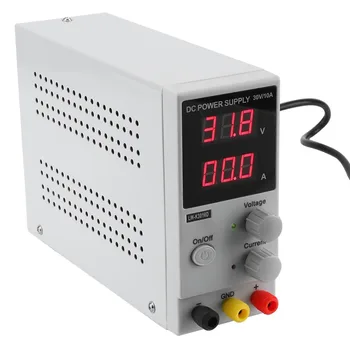 0-30 V 0-10A Reguliuojamas Skaitmeniniu Ekranu DC Maitinimo šaltinis impulsinis Maitinimo Šaltinis AC110/220V Įvesties regelbare powersupply šaltinis