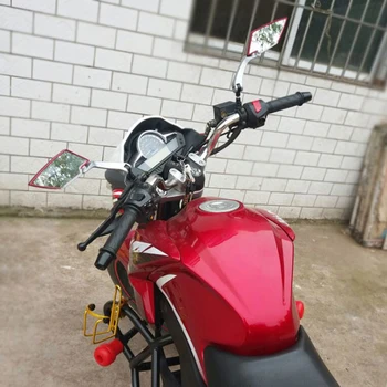2vnt/Komplektas Motociklo Rankenos Pusės galinio vaizdo Veidrodėlis, skirtas 