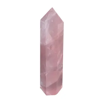 40-50mm Natūrali uoliena Pink Rose Kvarco Kristalo Lazdelė Taško Gydymo aukštos kokybės Mineralinė Akmens Kolekcijos Dekoro namai 