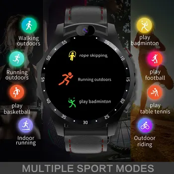 4G Smart Watch Telefono Vyrai Moterys Išmaniųjų Telefonų Žiūrėti Dual Camera Telefonu Pranešimą, Vaizdo įrašų Žiūrėjimas, Muzika Fitness Tracker.