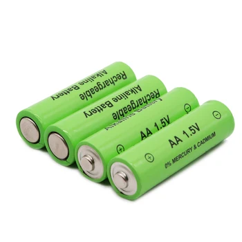4~20pcs/2lot Naujas Prekės ženklas AA įkraunamos baterijos 3000mah 1,5 V Naujus Šarminis Įkrovimo batery led šviesos žaislas, mp3 Nemokamas pristatymas