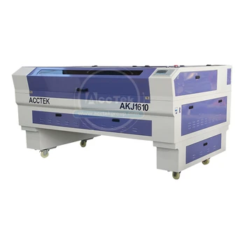 AccTek cnc lazerinis AKJ1610 cnc medienos graviravimas mašina už atviruką AKJ1610