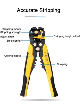 Crimper Kabelis Cutter Automatinis Laido Striptizo Daugiafunkcinis Nuėmimo Įrankiai Užspaudimo Replės Terminalo 0.2-6.0mm2 įrankis