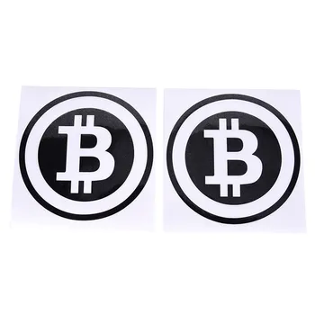 Didelis Bitcoin Automobilių Lipdukas Cryptocurrency Blockchain Laisvės Vinilo Lipdukas Automobilio Lango Lipdukas 16cm(Ilgis)*16cm(Plotis)