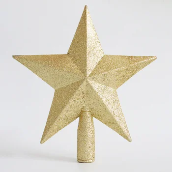 Kalėdų Medžio Viršuje Žvaigždžių Pentagram Apdailos Priedai Ornamentu Topper Namų L9 #2