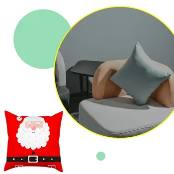Kalėdų Pagalvės Užvalkalą Su Santa Claus Modelis Kalėdų Pagalvėlė Sofos Pagalvės Užvalkalą Miegamasis Apdailos Pagalvėlė Pagalvės Užvalkalą