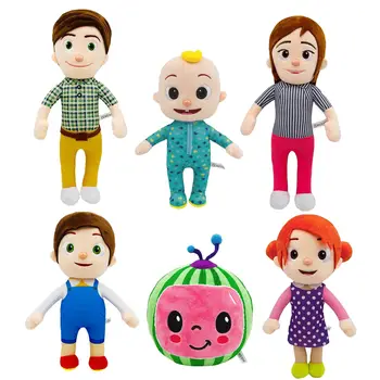 Naujas CoCoMelon JJ Berniukas Plushies Lėlės Arbūzas Cocomelon Duomenys Žaislas Vaikams JOJO Lėlė Baby Žaislas