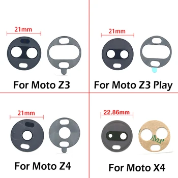 Naujas Galinio vaizdo Kameros Stiklo Motorola Moto G7 Galia G8 G9 Plius Z4 Z3 Žaisti X4 G8 galia Lite Galinio vaizdo Kamera, Stiklinis Lęšis Su Klijais