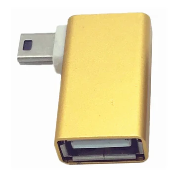 OTG USB 2.0 Moteris į Mini USB B 5 Pin Male Adapteris Keitiklis