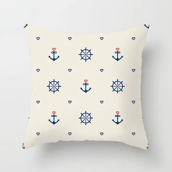 Retro dekoratyvinės pagalvės užvalkalą Viduržemio jūros housse de coussin vandenyno rubisafe de almofada decoracion hogar pagalvėlė padengti kussenhoes