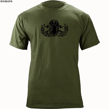 T Shirts Laisvalaikio Prekės ženklo Drabužių Medvilnės Derliaus Armijos Nmn Ženklelis Nedidelė Veteranas T-shirt sbz1098
