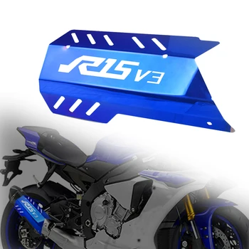 Už Yamaha YZF R15 V3 išmetimo vamzdžio avarijos Gynėjas Motociklo Išmetimo Duslintuvo Vamzdžio Šilumos Skydas Apsaugai Padengti 2017 2018 2019 2020