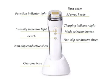 Veido raukšles, stangrina maggie karšto RF radijo dažnio ultragarso instrumentą, namų apyvokos kosmetikos priemonė veido massager D290