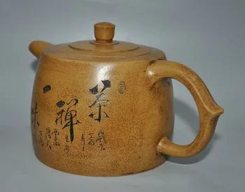 Vestuvių dekoravimas Senas Kinų Yixing Zisha Keramikos kraštovaizdžio kaligrafijos, Arbatos puodą Arbatos gamintojas