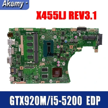 X455LJ REV3.1 GTX920M/i5-5200 X455L X455LF X455LB EDP