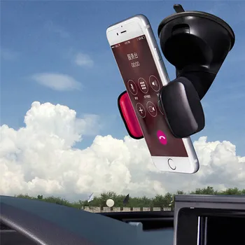 ČIURKŠLĖS Universalus 360 Laipsnių Pasukimo siurbtukas Priemonėje montuojamos Automobilinis Telefono Laikiklis Automobilyje Mobiliojo Telefono Gyvis