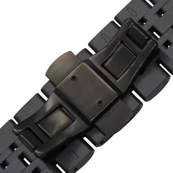 20mm Nerūdijančio Plieno Watchband + Greitas Išleisti, Segtukai, skirta 