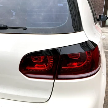 Automobilių Galinių Žibintų Antakių Padengti Apdaila Galvos Šviesos Lempos Lipdukas 2009-2012 m. Golf 6 MK6