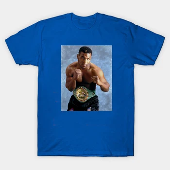 Bokso Čempionas Mike Tyson Plakatas Atspausdintas Laisvalaikio T-Shirt. Vasaros Medvilnės trumpomis Rankovėmis O-Neck T Shirt Mens Naujas S-3XL