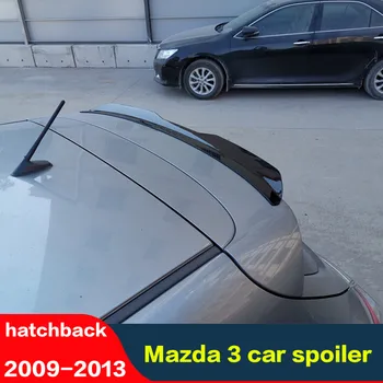 CEYUSOT Automobilių dalių naujas aptakas Mazda 3 (2009-2013 m.) ABS medžiaga juodas sparnas uodega Mazda3 5door hečbekas automobilis spoile Galinis lip M3