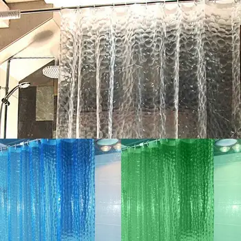 Dušo Užuolaidos Vonios Užuolaidų EVA 3D Sutirštės Dušas, Vonios kambario Dušo Užuolaidose Moldproof Vandeniui Vonios Užuolaidėlės Su Kabliukais