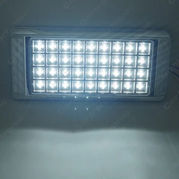 FEELDO 1Pc Aukštos Kokybės Balti 36 LED Automobilio Salono LED Žibintai Kupolo Lubų, Stogo Lempos Transporto priemonių Auto Karavanas #FD-3073