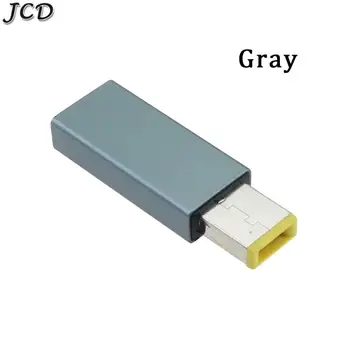 JCD USB-C C Tipo Moteris Stačiakampio Vyrų PD DC Maitinimo Adapteris Aikštėje Įkroviklis Konverteris, 45W/65W 3.25 A Lenovo Thinkpad Nešiojamas kompiuteris