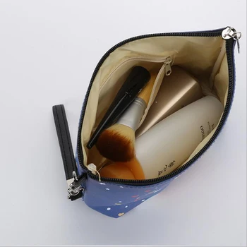 Lanzon Spausdinimo Vienaragis Kosmetikos Krepšys Spalvotų Modelio Mielas Kosmetika Pouchs Kelionės Ponios Dėklas Moterų Makiažas Maišelį