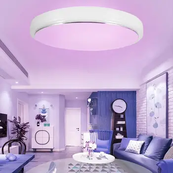 LED Lubų Šviesos Remote App Kontrolės 60W paviršinės Montuotės Miegamasis Buitinės Lempos 85-265V Modernios Lempos vidaus Apšvietimas