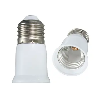 LED Šviesos Lempos, Lemputės Adapteris Varžtas ES E27 Į E27 Plėstuvo Bazinės Lizdo Laikiklį