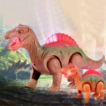 Lemputės Šviesos Dinozaurų Elektroninių Vaikščioti Robotas Dinozauras Modelis Vaikams, Žaislų, Dovanų