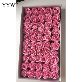 Pink Gėlių Muilo Dirbtinių Gėlių Santuokos Rose Meilužio Dovana 