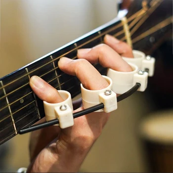 Pirštu Stiprumo Ilgintuvai Muzikos Gitara Span Praktikos Plėtra Rankovėmis Muzikos Mėgėjams Žaisti Priedai