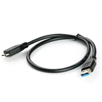 USB 3.0 Type A-Mini B Kabelį USB3.0 Spartus Duomenų Sinchronizavimo Kabelis Laido Išorinį Kietąjį Diską Diskas HDD